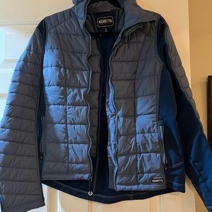 Women’s medium blue Kerrits riding jacket.